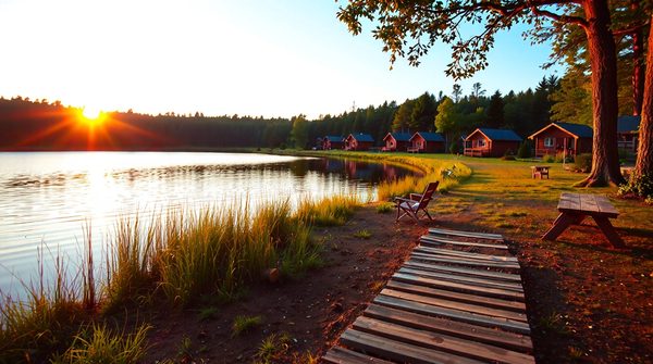 Séjour paisible au camping les logeries à brem-sur-mer
